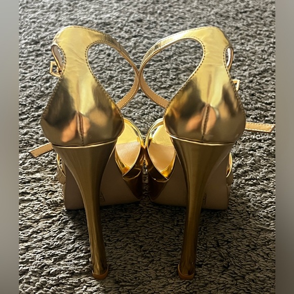 Revolve x Michael Costello Giselle Platform in Gold - Picture 11 of 15